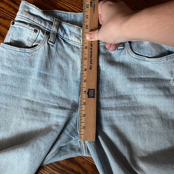 Abercrombie & Fitch The 90s Straight Low Rise Curve Love Jeans Women's Sz 26/2R - Picture 6 of 11